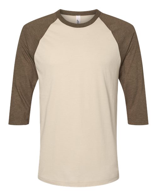 American Apparel Unisex CVC Raglan Tee 2003CVC