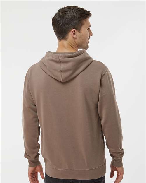Independent Trading Co. Unisex Midweight Pigment-Dyed Hooded Sweatshirt PRM4500