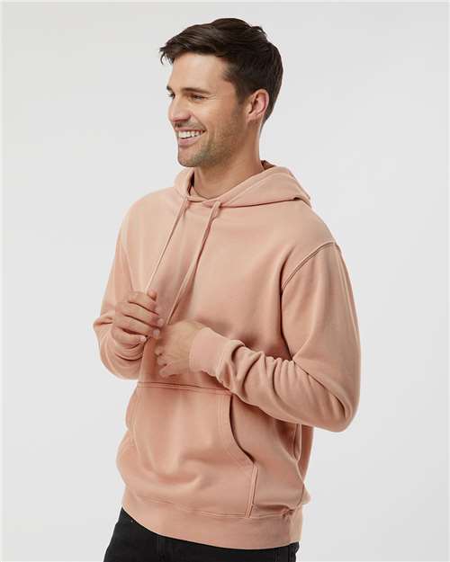 Independent Trading Co. Unisex Midweight Pigment-Dyed Hooded Sweatshirt PRM4500