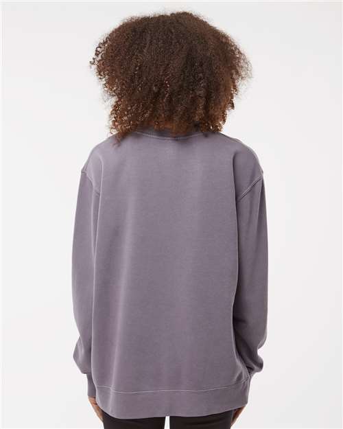 Independent Trading Co. Unisex Midweight Pigment-Dyed Crewneck Sweatshirt PRM3500