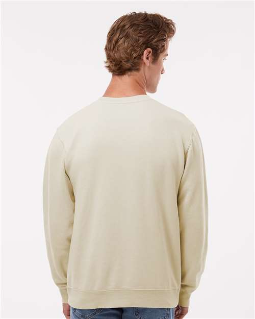 Independent Trading Co. Unisex Midweight Pigment-Dyed Crewneck Sweatshirt PRM3500
