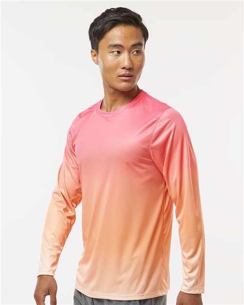 Paragon Unisex Barbados Performance Pin Dot Long Sleeve T-Shirt 225