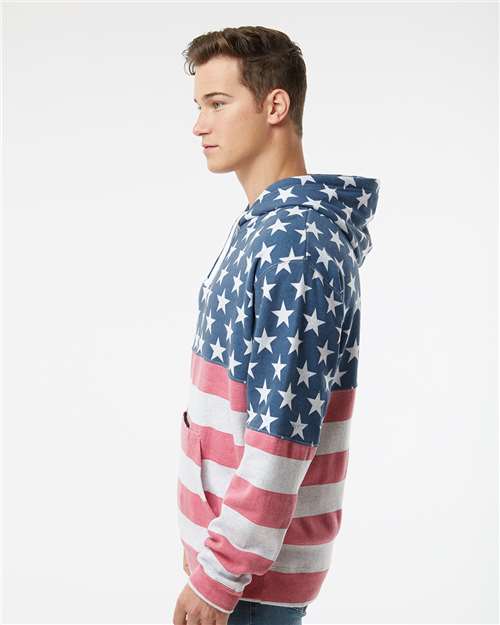 J. America Men's Tailgate Hooded Sweatshirt 8815
