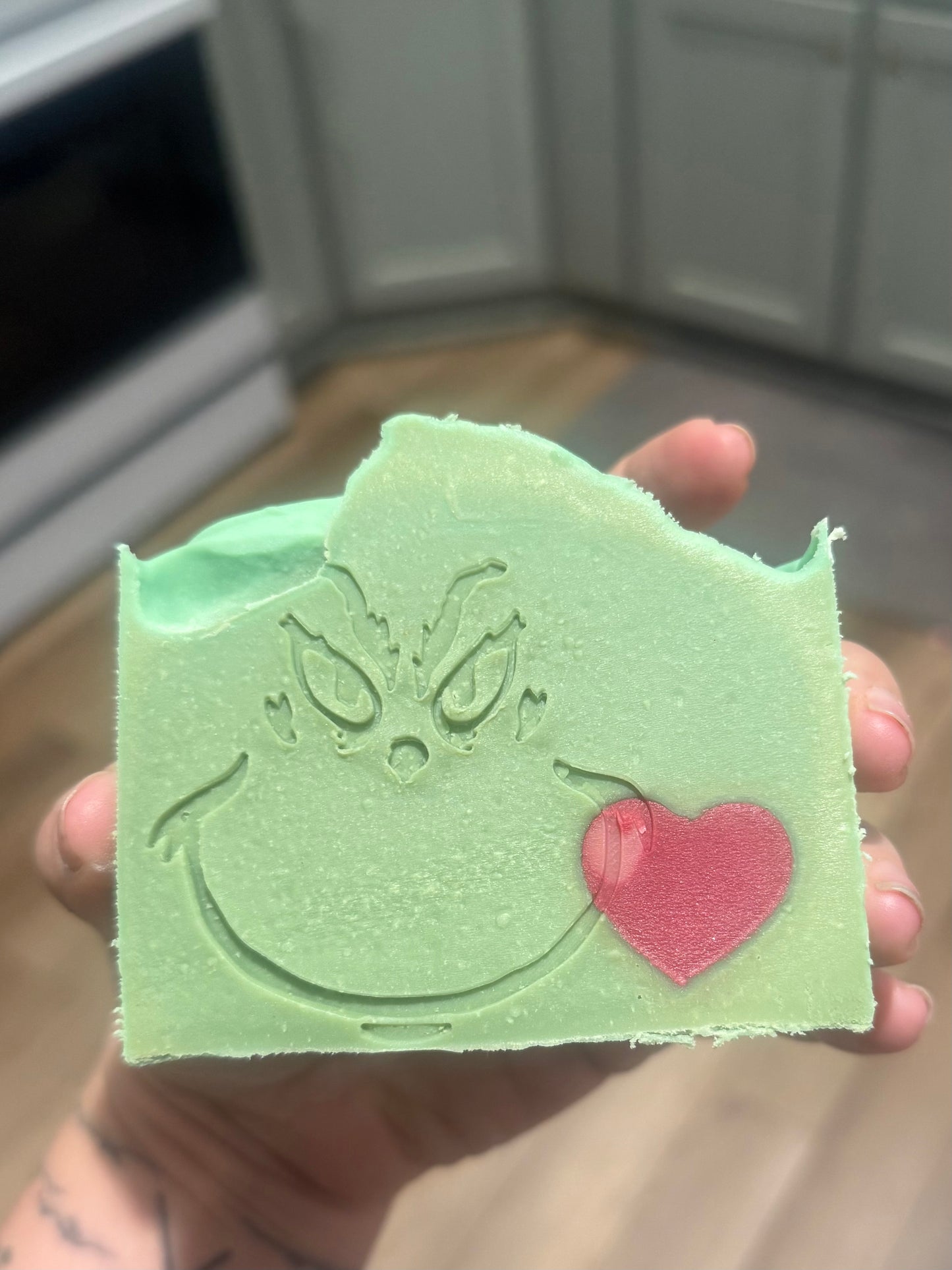 Grinch soap